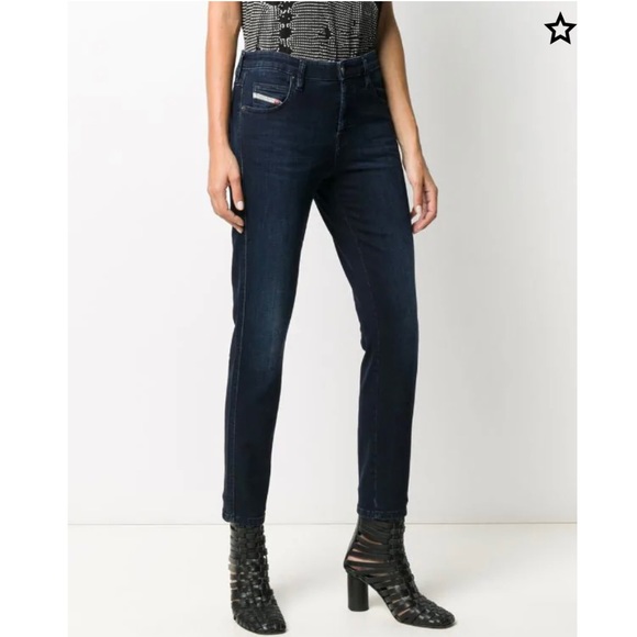 NWT Diesel Skinny Jeans Dark Wash Women’s W25 L32 - Picture 8 of 11